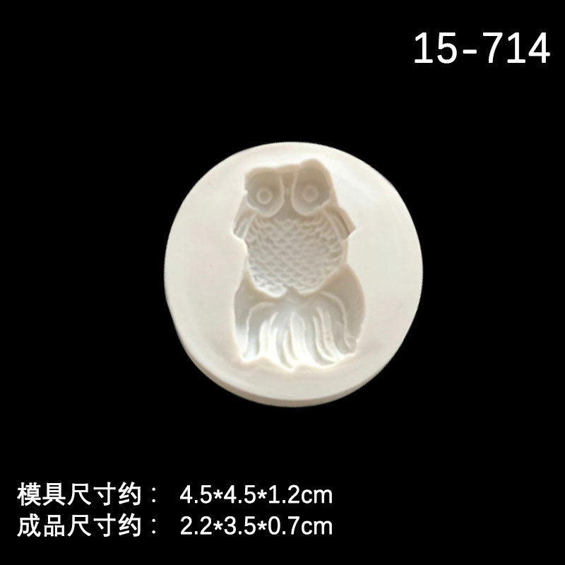 Carpa de oro fondant molde de silicona año por año Chino Goldfish molde de chocolate molde de silicona decorativo