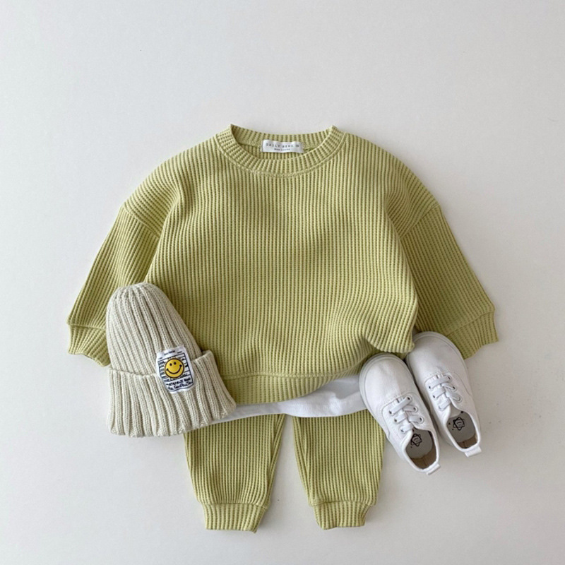 25 Baby Clothing Autumn Korean Style Baby Clothes Children's Suit Newborn Autumn Outfit Long-Sleeve Top Fake Two-Piece Set