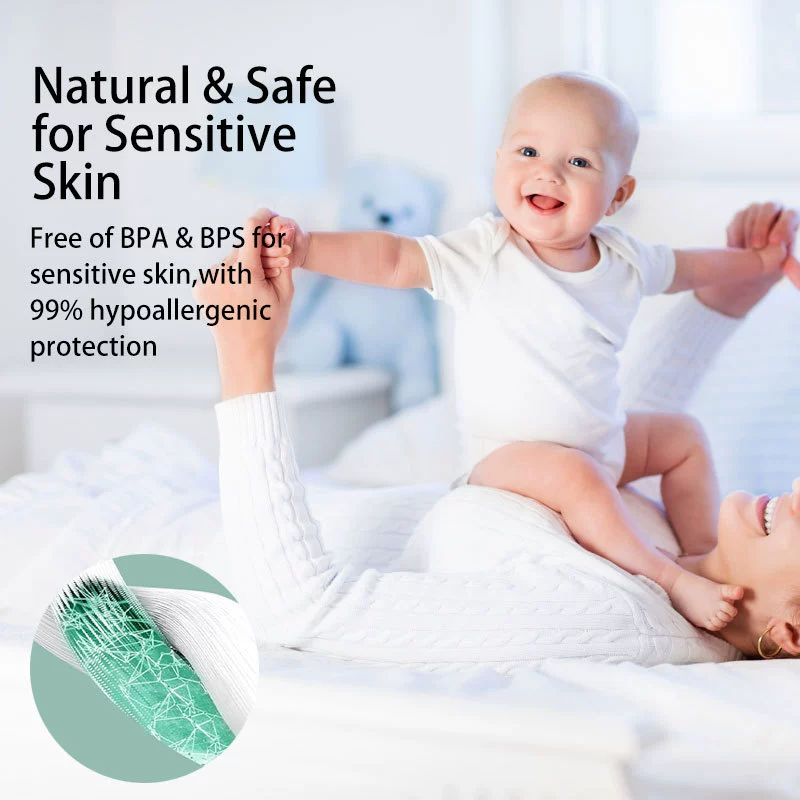 Disposable breathable breast pads for breastfeeding for nipples, 100 pieces
