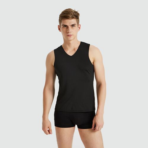 Men's V-neck Seamless Warm Insulated Fitted Elastic Wide Shoulder Plush Fleece Double-sided Fleece Bodysuit