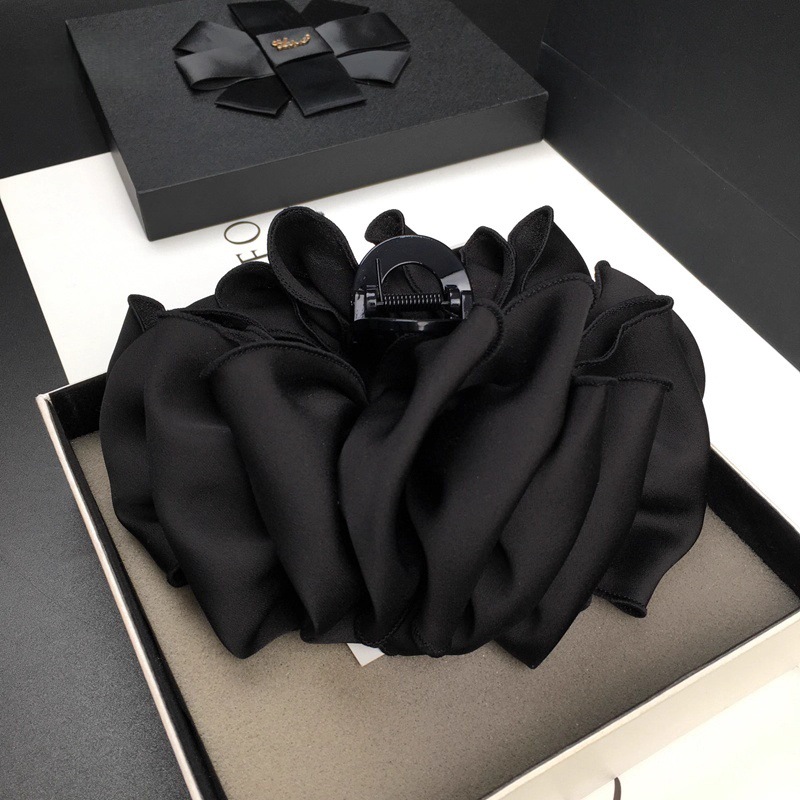 디자이너 스타일 - 새틴 버블 집게핀 13cm (볼륨감 있는 뒷머리 연출)