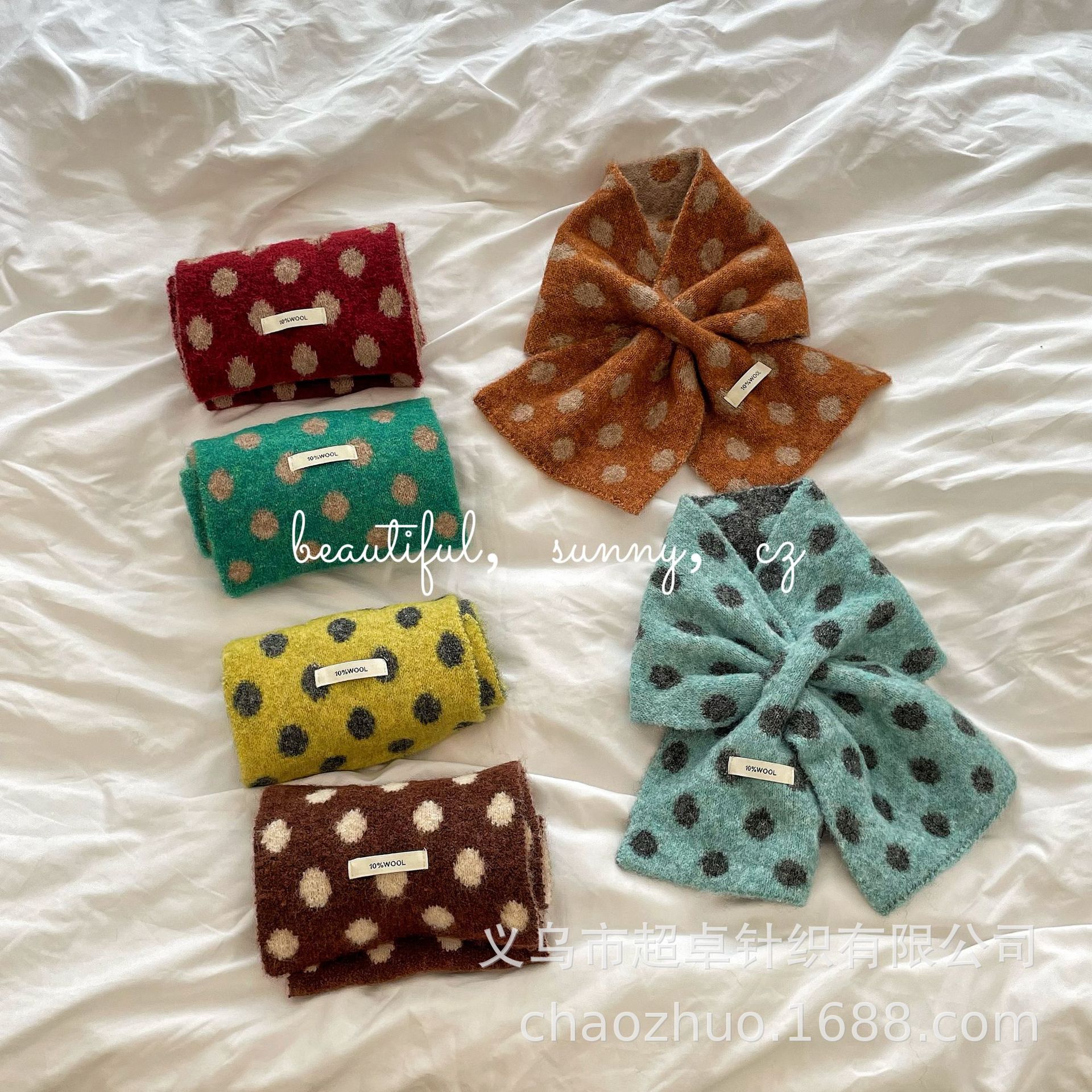 Demi-season atmospheric keep warm scarf for boys
