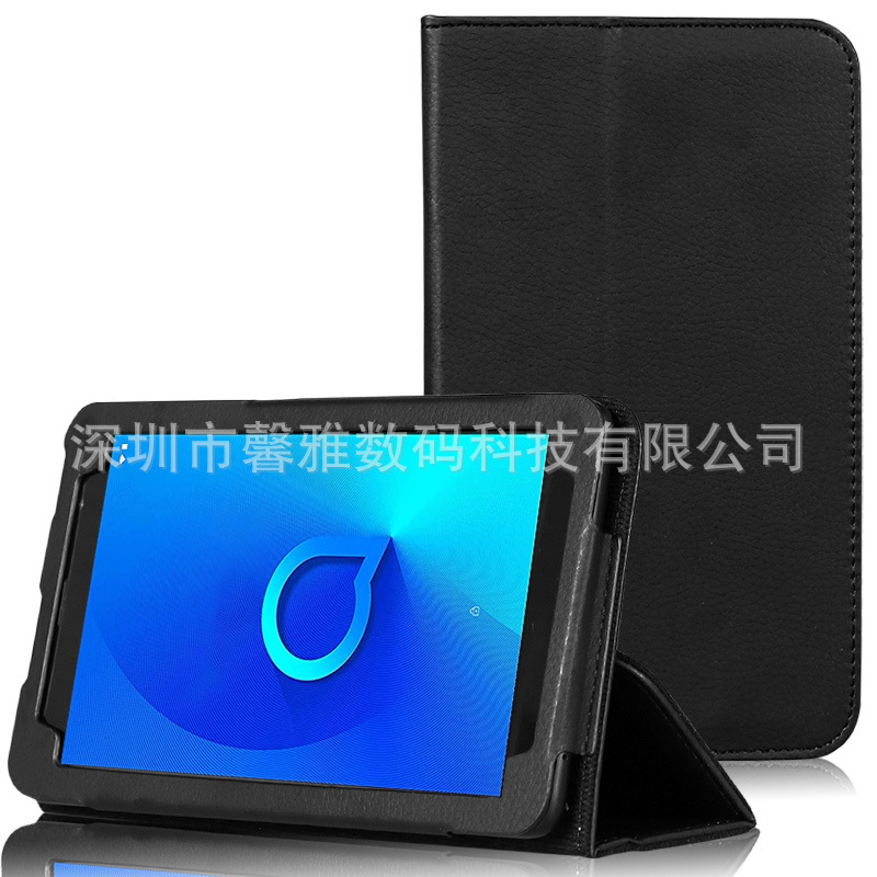 Alcatel 1T7 2020 flat protective case Alcatel 9013T leather case 7 inch PU bracket hand bag