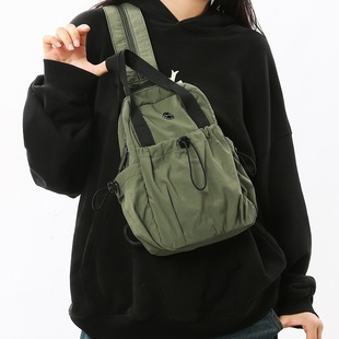 Fashion multi-functional women's chest bag 2025 new leisure portable shoulder messenger bag large capacity travel shoulder bag