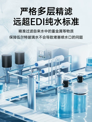 Antifreeze Water for Temperatures Below -25 Glass agent