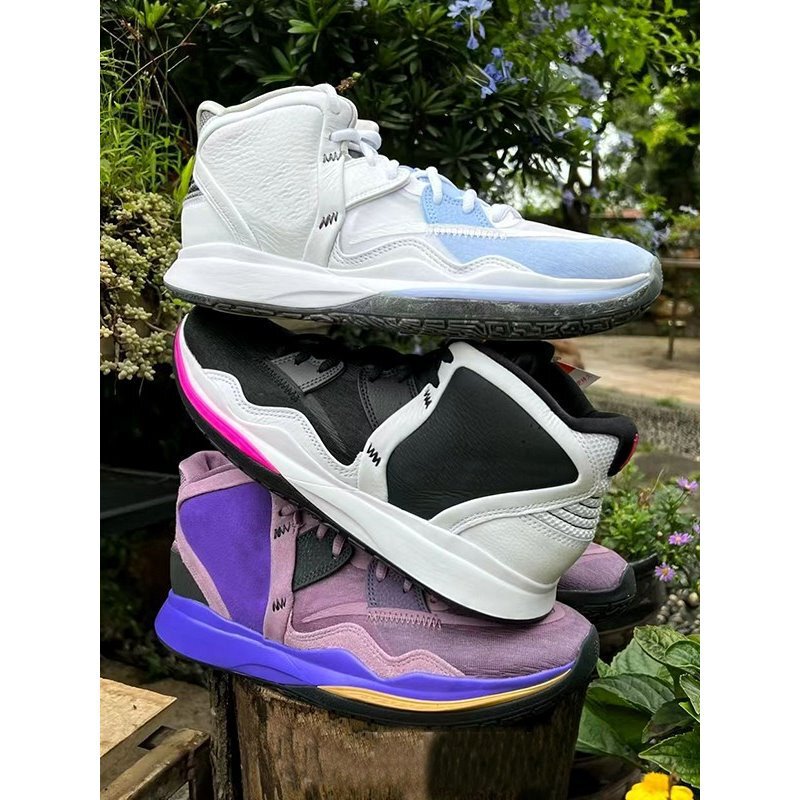 Kyrie 8 Men's Basketball Shoes Chinese New Year Snow Kyrie White Cement Air Cushion Sneakers Combustible Ice Valentine's Day Mandarin Duck