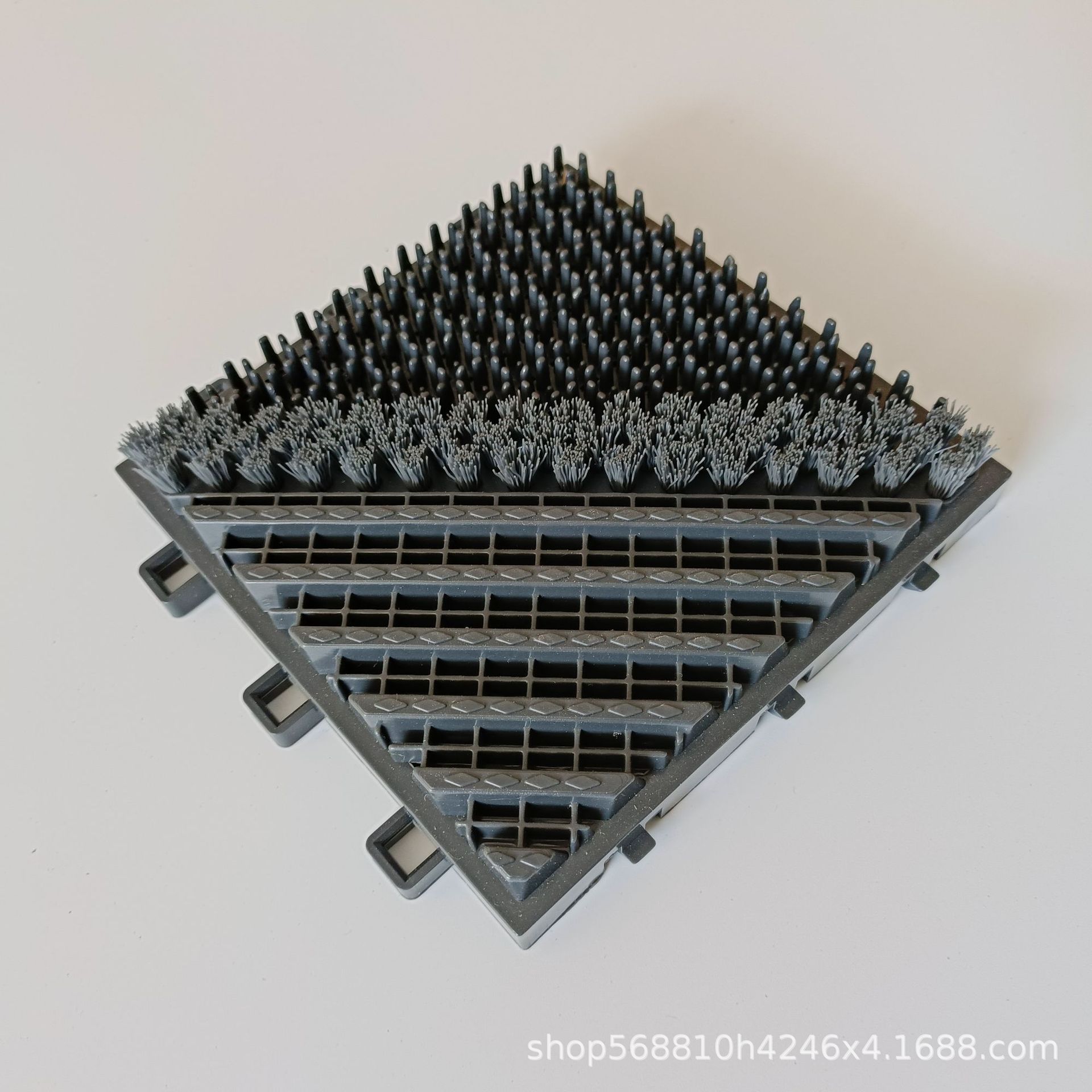 싱글 피스 싱글 브러시 [15*15cm 그레이 바디 그레이 브러시 와이어]]