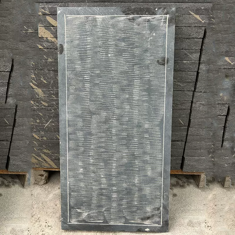 青石板剁斧面园林广场仿古青石板地铺石户外防滑铺路地砖踏步石