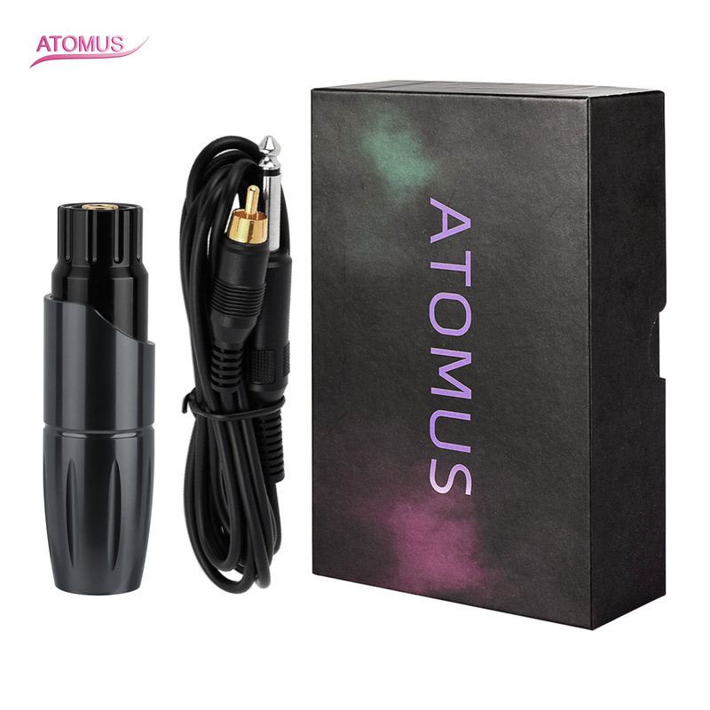 ATOMUS hardcover mini hollow cup Motor LED luminous ink Emperor RCA short pen motor tattoo machine tattoo pen