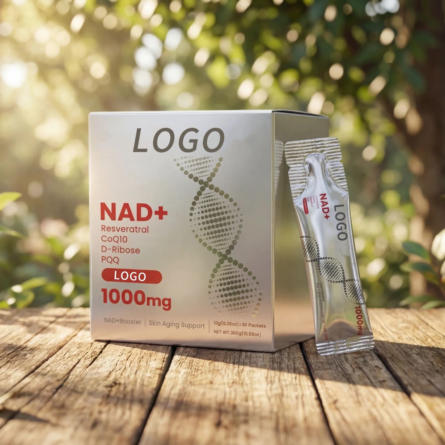 NAD+ Nicotinamide Ribose Drink Cross-border US Independent Station Mexico PQQ Resveratrol Coenzyme Q10_voghion.com