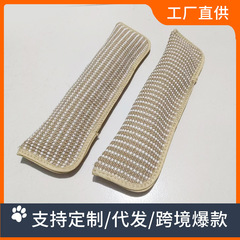剑麻猫薄荷玩具枕头抱枕耐咬磨牙宠物猫咪用品自嗨猫猫玩具猫抓垫