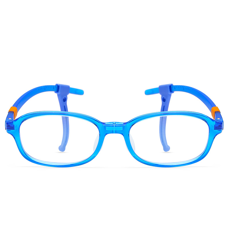 儿童眼镜框男女同款平光镜厂家直供新款硅胶框架镜平光镜可