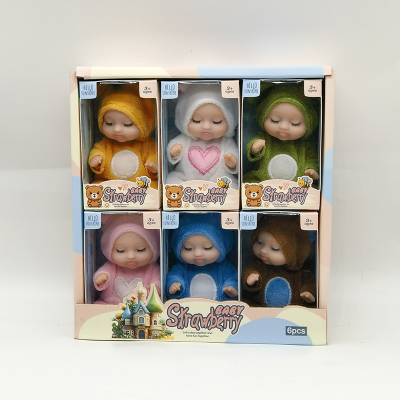 Dormir simulación renacer mini muñeca niña princesa juguetes para niños muñeca pareja regalos amigos