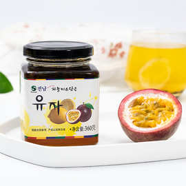 全南柠檬百香果饮品水果茶蜂蜜柚子茶秋冬冲调泡水喝的饮品l