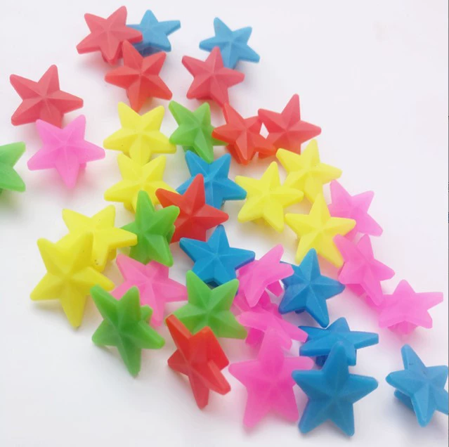 Велосипедная спица цветок пятиконечная звезда цвет карамельный цвет детские украшения звезда Готовые Аксессуары