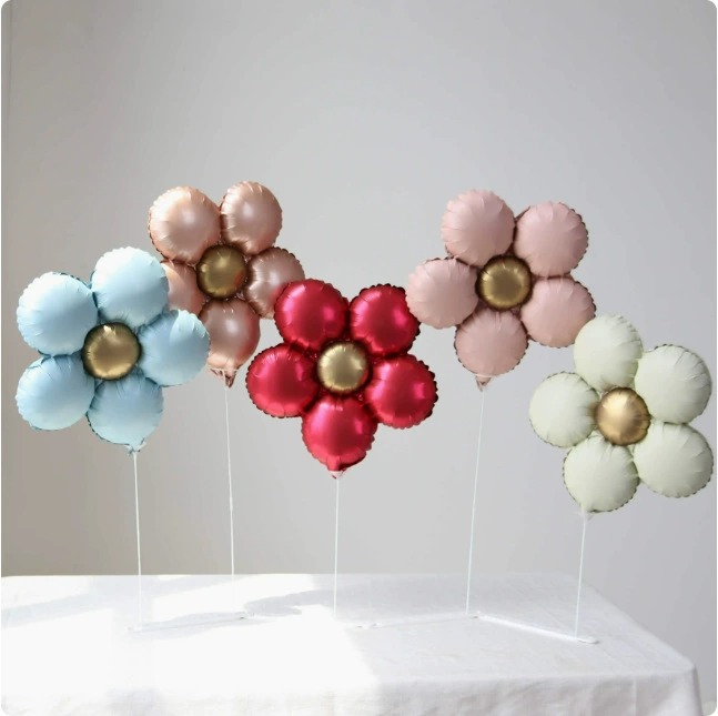 Rins Ретро сливочный цветок воздушный шар весенний тур детский день рождения