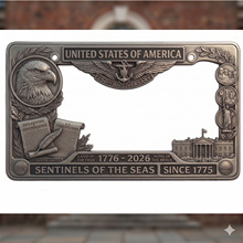 �羳��Ʒ250th Anniversary Commemorative License Plate Frame2