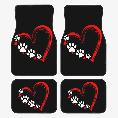 Carpet Four-piece Set Dirty – Avtomobil döşəmə paspasları - dsn-foot-pad-89-3344-two-piece-set