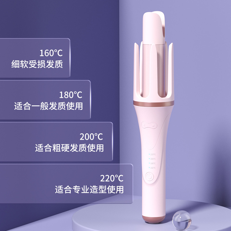 Al por mayor nuevo rizador de pelo automático 32mm iones negativos gran ola hogar no-daño pelo mini rizador de pelo transfronterizo