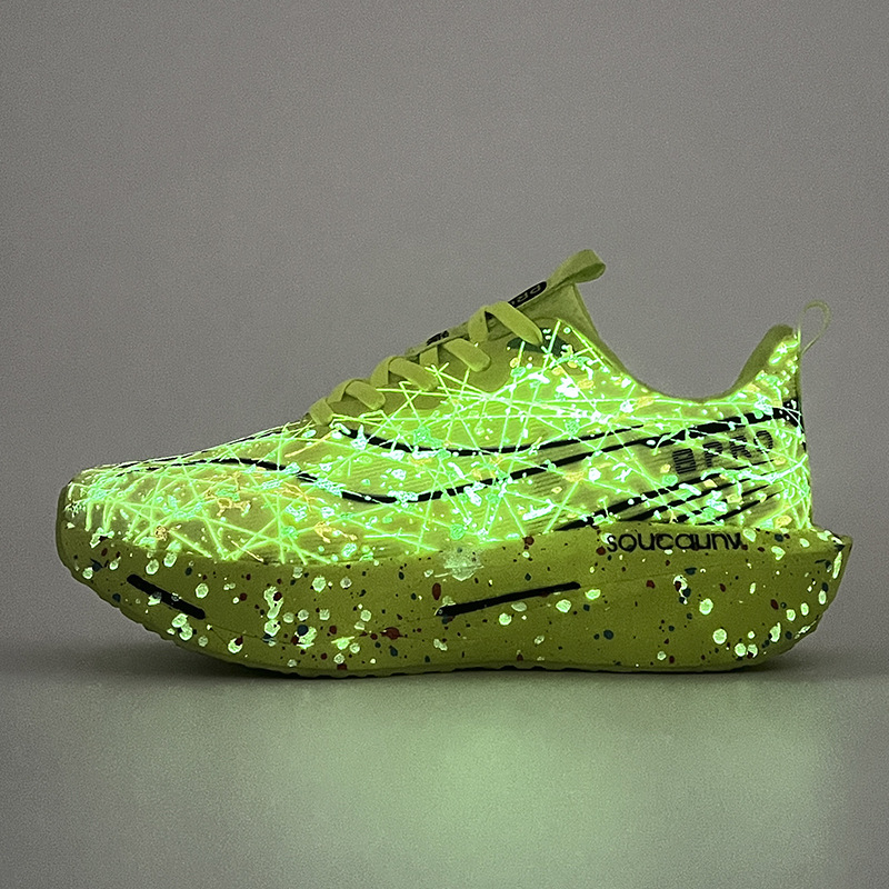 Running sneakers for students, camouflage rotating professional carbon plate, primary and secondary school 4