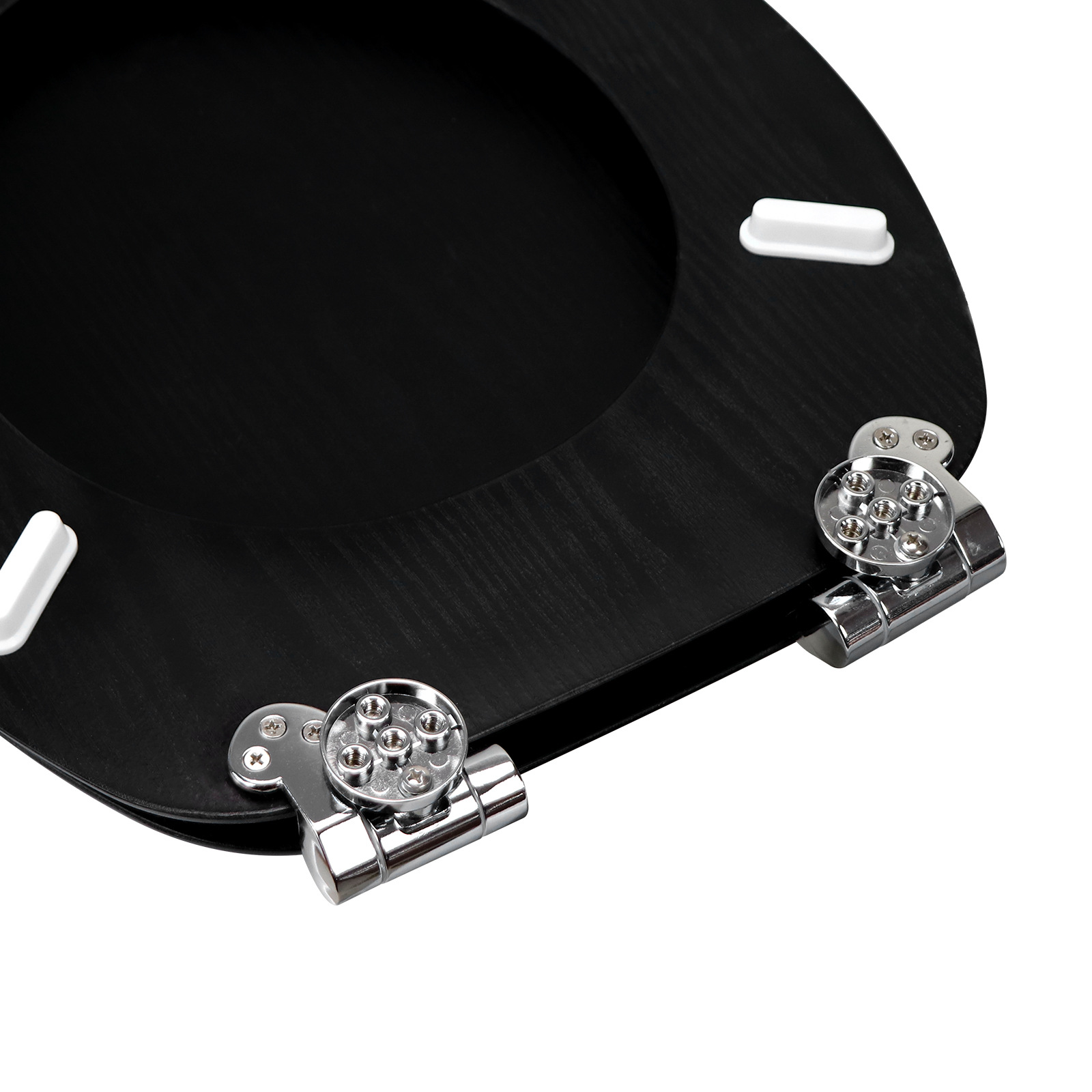 Fábrica directa placa de densidad de madera MDF cubierta de inodoro pvc placa impresa patrón de madera caída lenta image 5