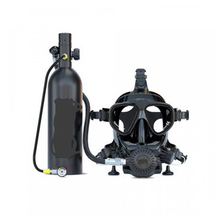 Diving Full Mirror Scuba Mirror Diving Ventilator Mirror Nose Mouth Breathing Silicone Mirror PK Imported Mirror