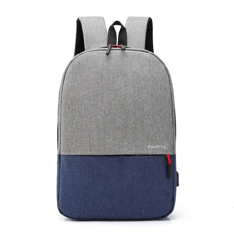 Fábrica directa para el nuevo empalme de moda moda mochila de viaje hombre ocio al aire libre simple mochila de computadora