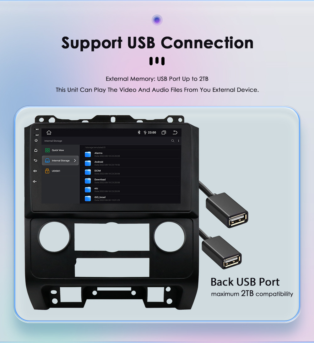 Cross-border 9-inch for 13-21 Ford TRANSIT CUSTOM car Android large screen navigator GPS