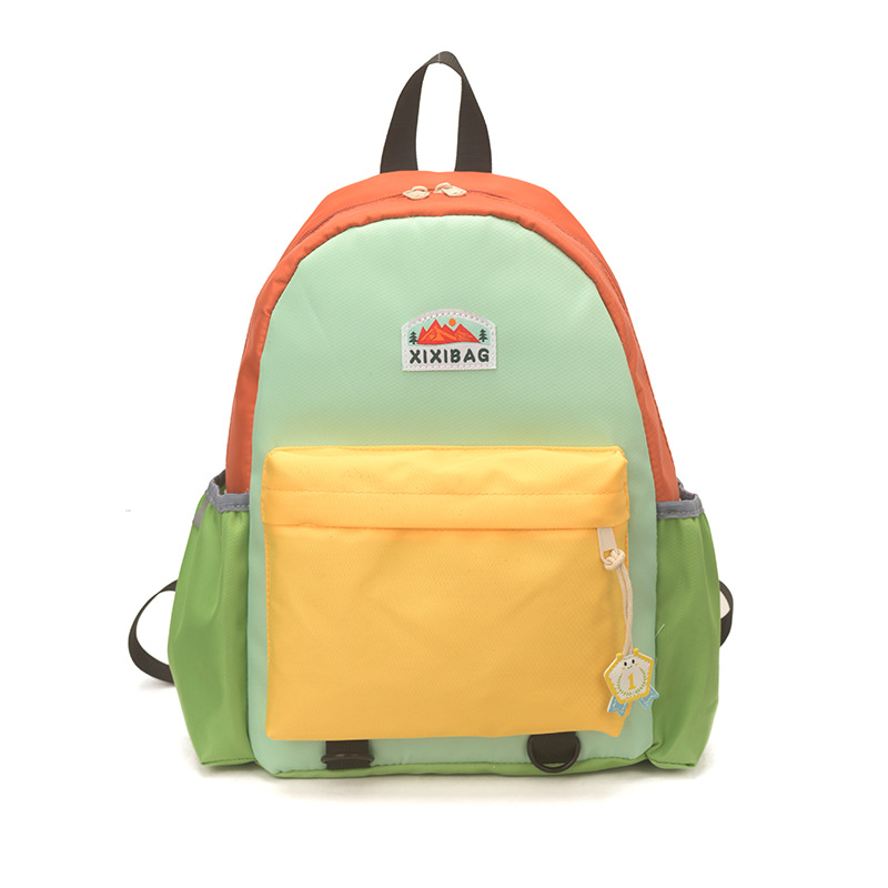Jardín de infantes para hombres y mujeres, mochila de color extranjero, mochila de estudiantes de primaria de gran capacidad, 2026 nueva mochila infantil transfronteriza