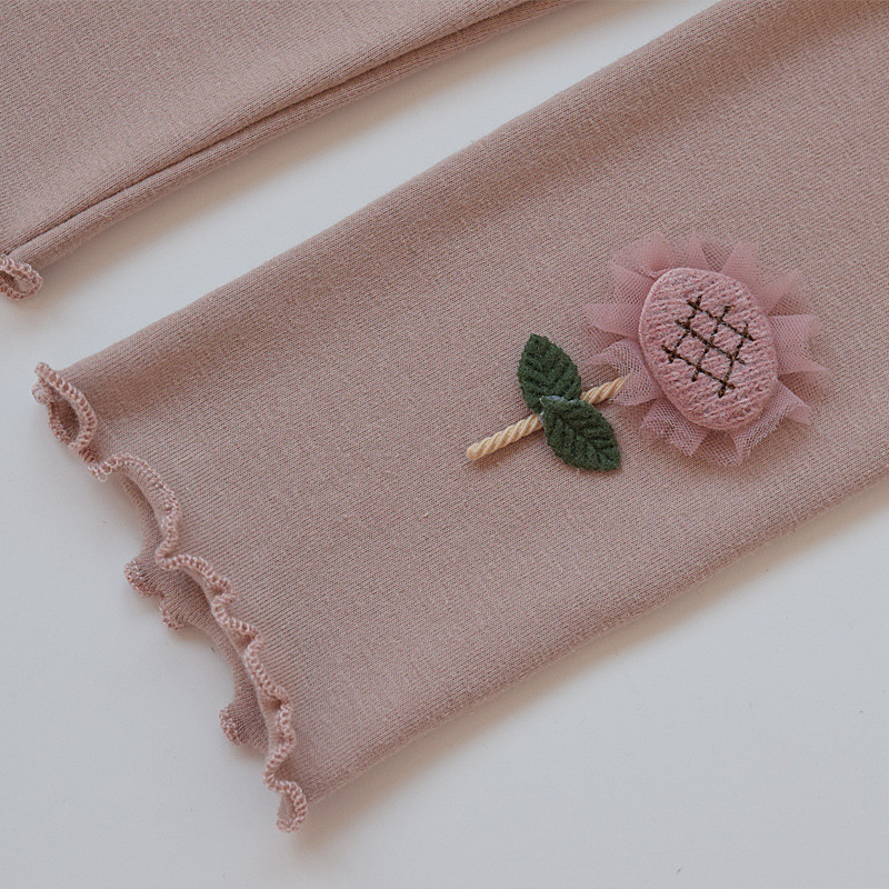 Polainas de las niñas primavera y otoño desgaste exterior fino nuevo estilo occidental polainas de los niños medianos y grandes