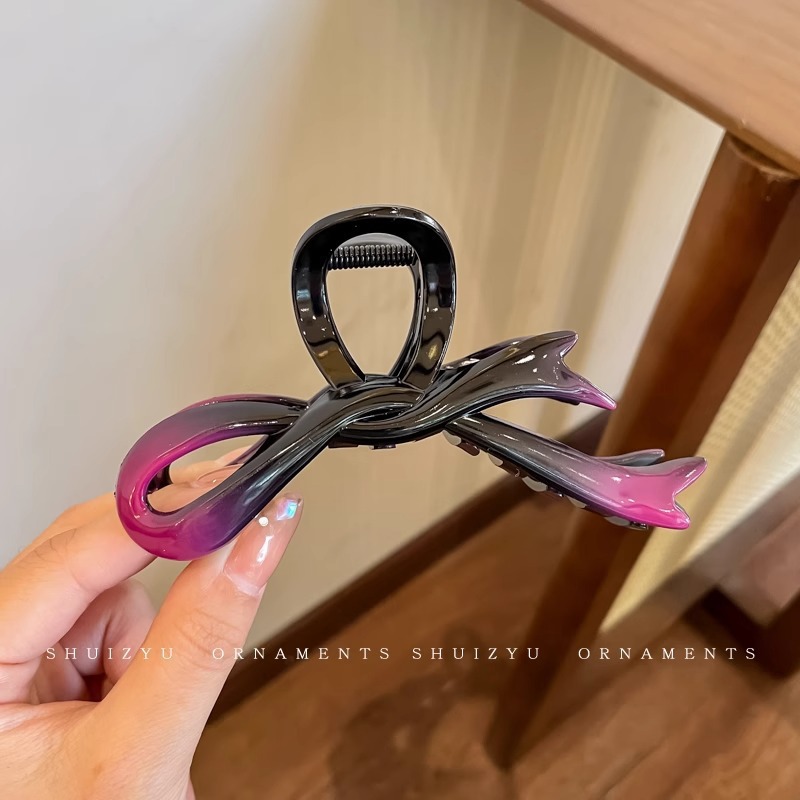 Pinza tiburón cabello estilo coreano elegante resistente gran sujeción​ image 118