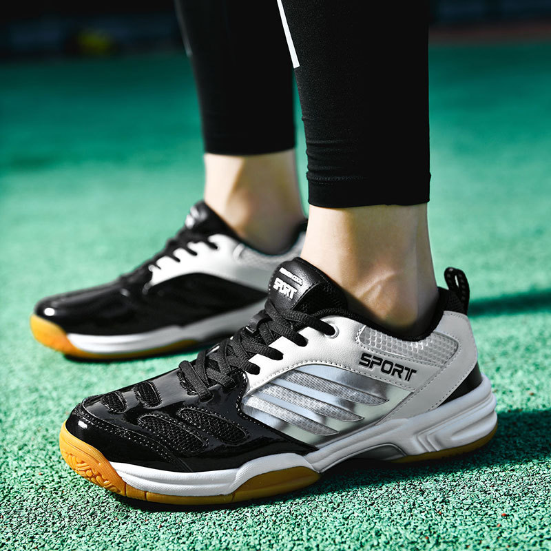 Comercio exterior transfronterizo zapatos de bádminton de tamaño grande para hombres y mujeres, zapatos de tenis de ping-pong ventilados y amortiguados image 4