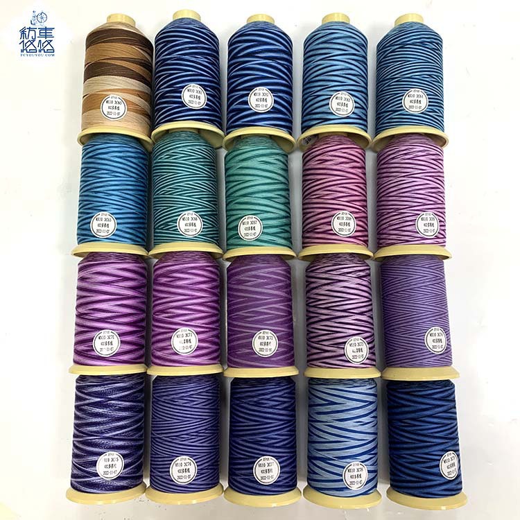 手工绣花多彩线段染绣花线厂家库存清仓直销三彩五彩线库存清仓价