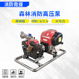 Agricultural Irrigation Pump Backpack Forest Firefighting High-Pressure Pump Ypb1.6/2.6 Self-Priming Fire-Fighting and Rescue Pump