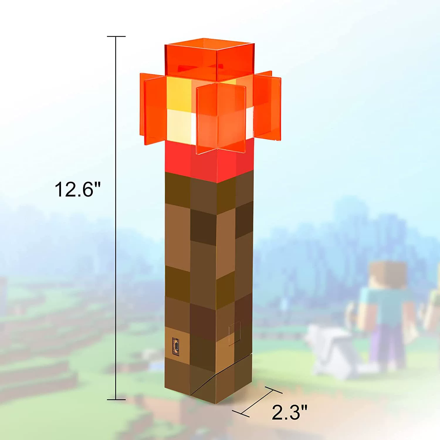 Комбинация ночника Pixel Torch и бутылочки эликсира светильник-ночник в стиле игры, лампы смены цвета, модельные игрушки