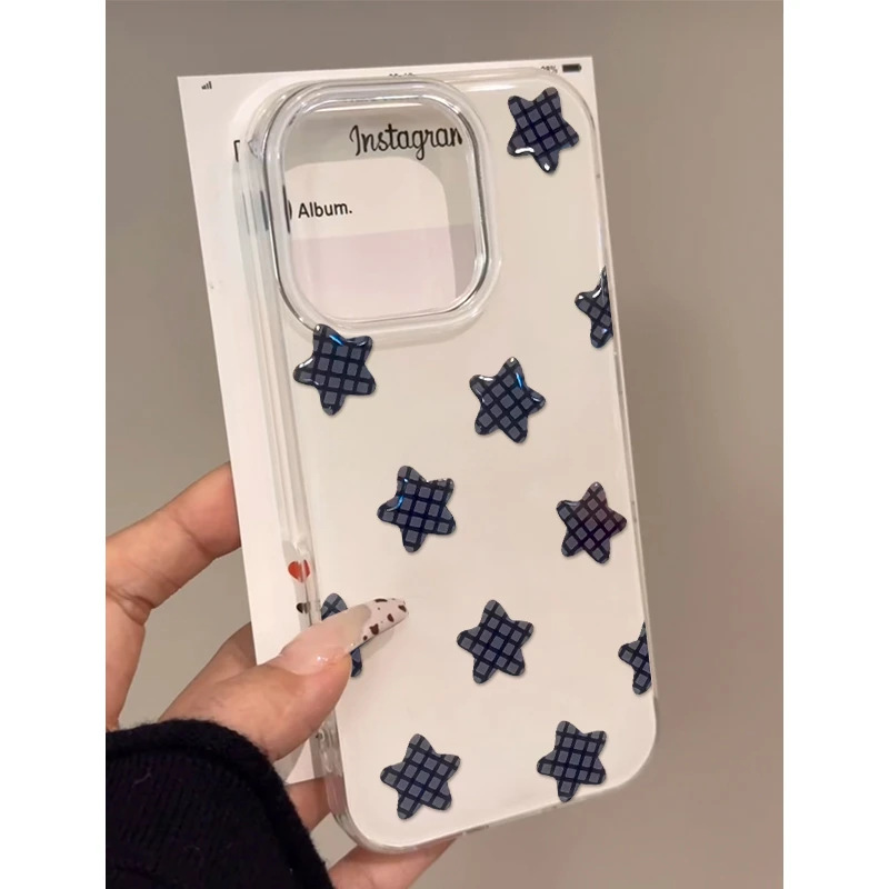 Estrella de cuadros negros para iphone16pomax Apple 15pr teléfono móvil g 14 nuevo 13 · Apple 16pro