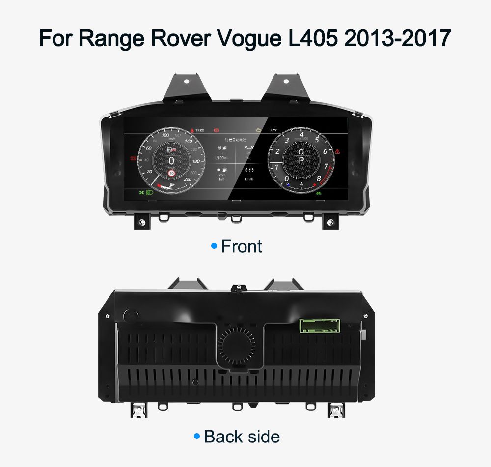 Suitable for Land Rover Range Rover Evoque Discovery 4 Lcd Instrument Upgrade Modification Car Speed and Fuel Gauge Dashboard