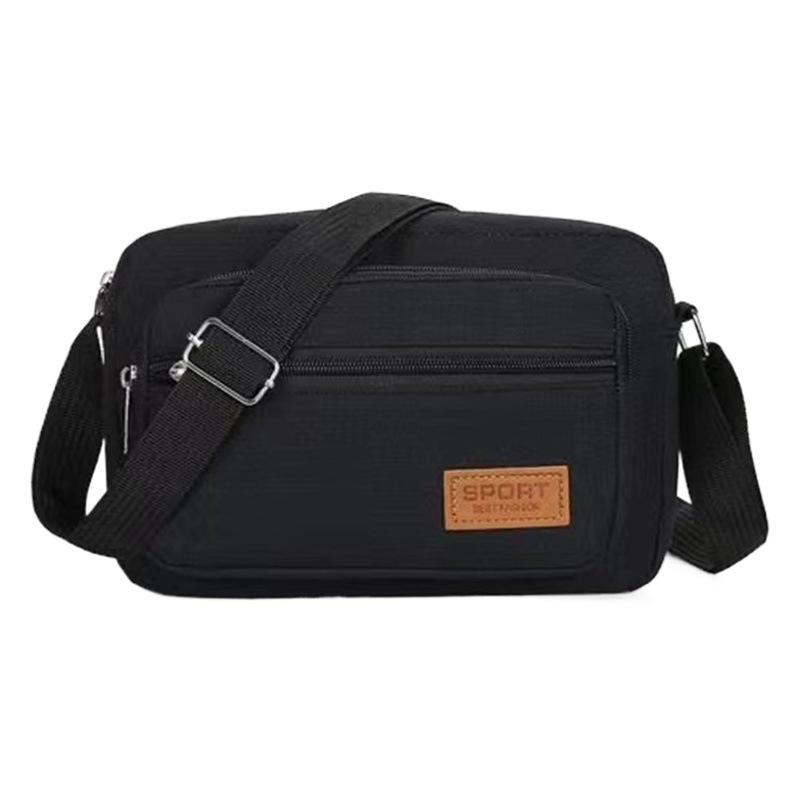 2024 nuevos hombres de la lona del bolso Crossbody de Los Hombres bolsa de hombro puesto de mercado nocturno bolsa de mensajero de gran capacidad bolsa