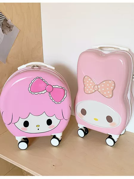 New Cute and Creative Children's Luggage 20inch Cartoon Universal Wheel Trolley Case Internet Celebrity Gift Storage Box Wholesale