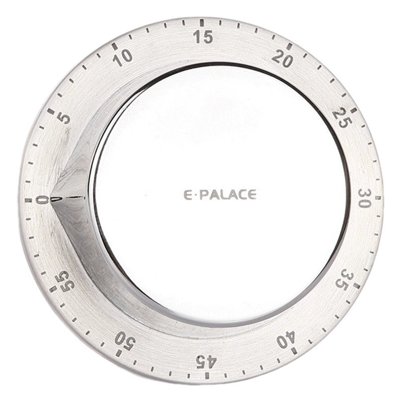 Механический кухонный таймер из нержавеющей стали, будильник, таймер для управления временем для студентов, таймер для приготовления пищи