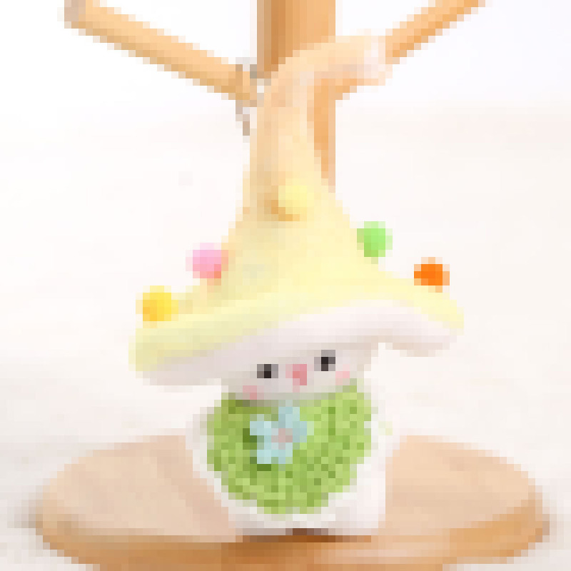 キノコエルフぬいぐるみ人形ペンダントキーホルダー人形誕生日プレゼント女の子バッグアクセサリー|undefined