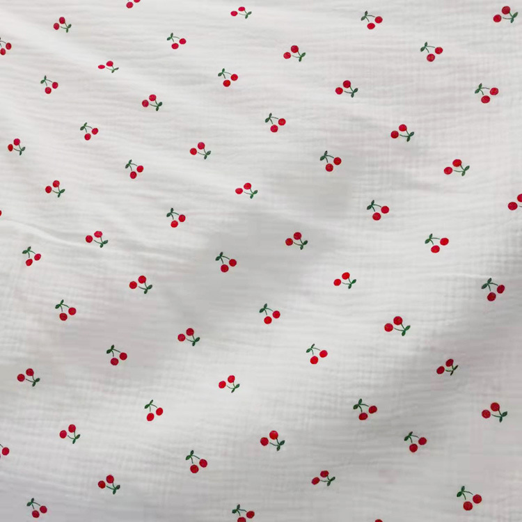 Proveedores de China blanqueado orgánico de doble capa de gaza algodón tulle bebés manta tela