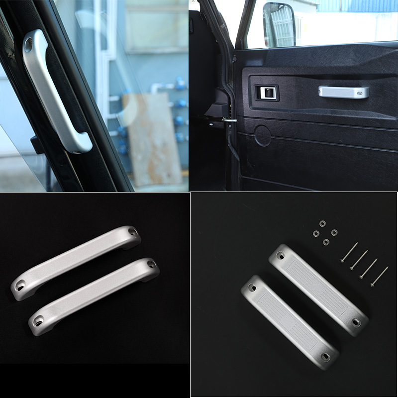 Suitable for 04-18 Land Rover Defender A- pillar door inner handle aluminum alloy modification accessories