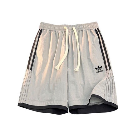 Adidas Originals Summer New Casual Sports Shorts for Men, Loose and Breathable with Three Stripes, Comfortable for Sports, Wholesale