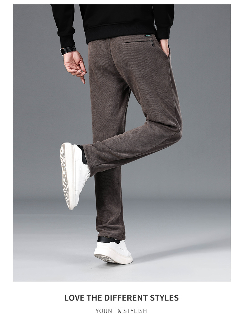 Pantalon Sarouel En Velours Côtelé – Style Japonais Décontracté Pour Homme