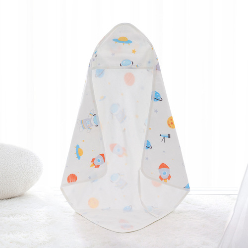 Foreign trade summer thin baby blanket newborn baby blanket swaddle gauze blanket