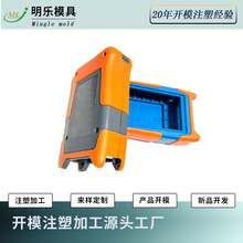注塑加工定制PC+ABS塑胶件包塑TPE 模具双色零件高精度铝包塑