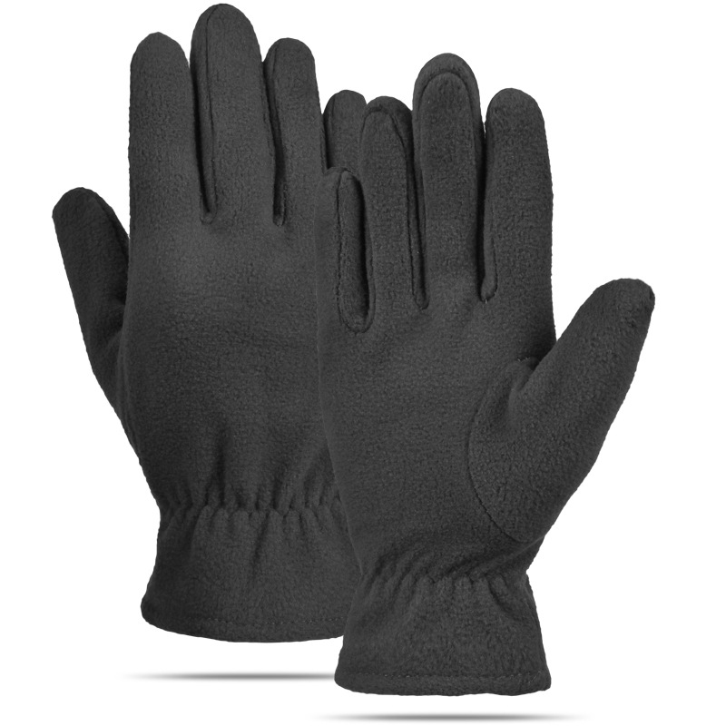 Deportes al aire libre guantes térmicos ciclismo hombres y mujeres dedo completo invierno bicicleta fútbol antideslizante a prueba de viento impermeable guantes de lana