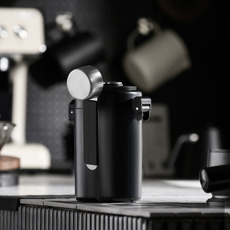 Новый 304 пищевой пищевой небольшой стальной пушки кофе в зернах герметичный резервуар для контроля влажности Двухслойный резервуар для хранения односторонний вытяжной резервуар