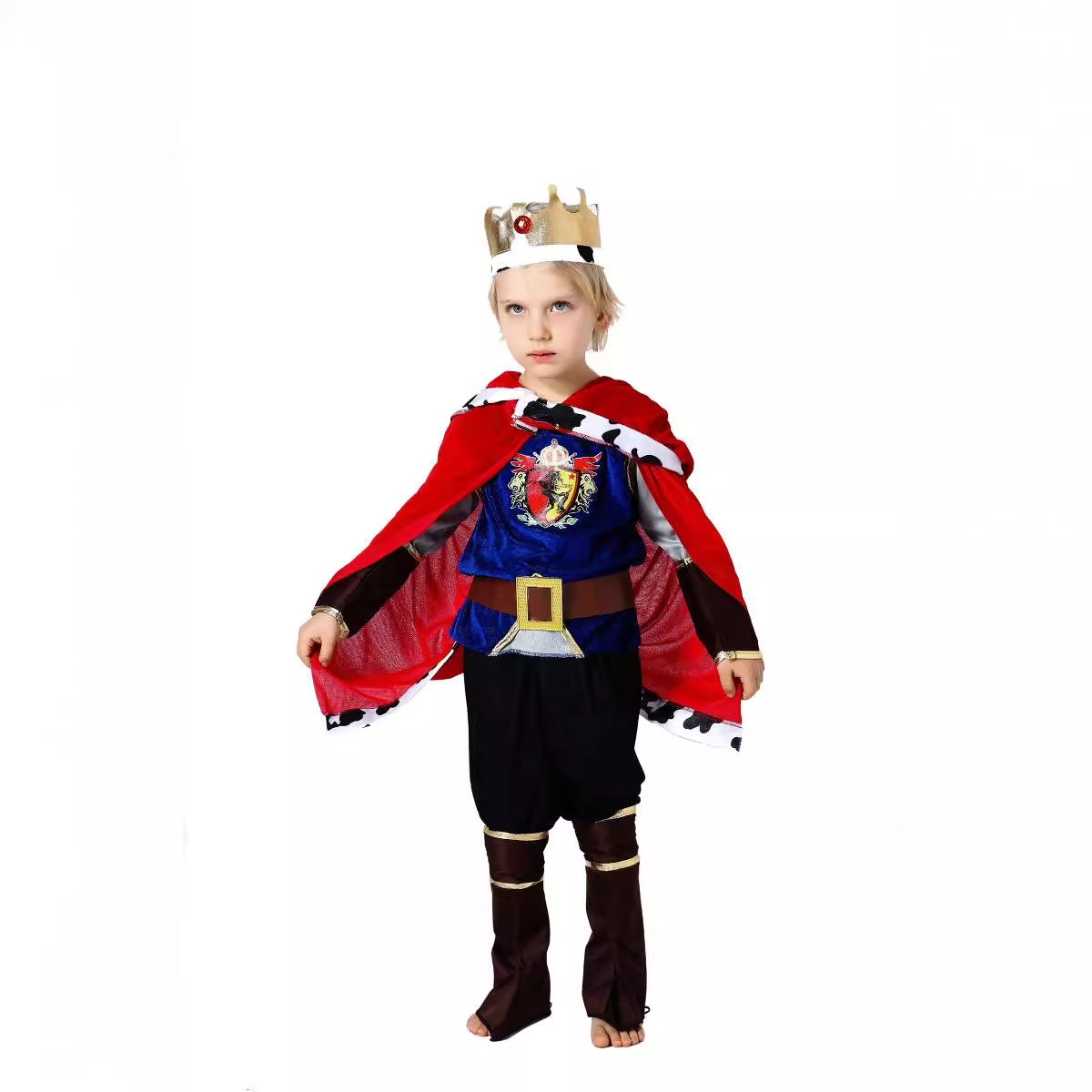 萬聖節兒童王子演出服裝 兒童節王子演出套裝 豪華王子演出服飾
